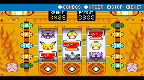 best slot machine pokemon yellow